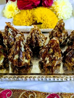 A picture of Dry Fruits modak.