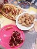 Bonneles de pollo con papas