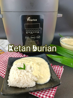 Foto resep Ketan Durian Magic Com