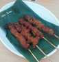 Cara Gampang Membuat Sate Daging lalet Bumbu merah Anti Gagal