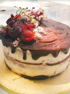 Una foto de Tarta Selva negra versionada