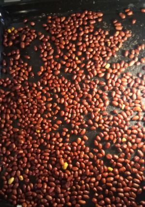 A picture of Roasted Seasoned nuts #Authormarathon.