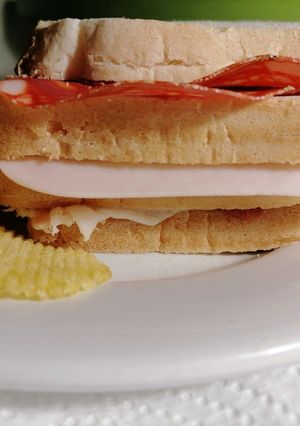 Una foto de Torreta 3 sabores - Sándwich para cenar