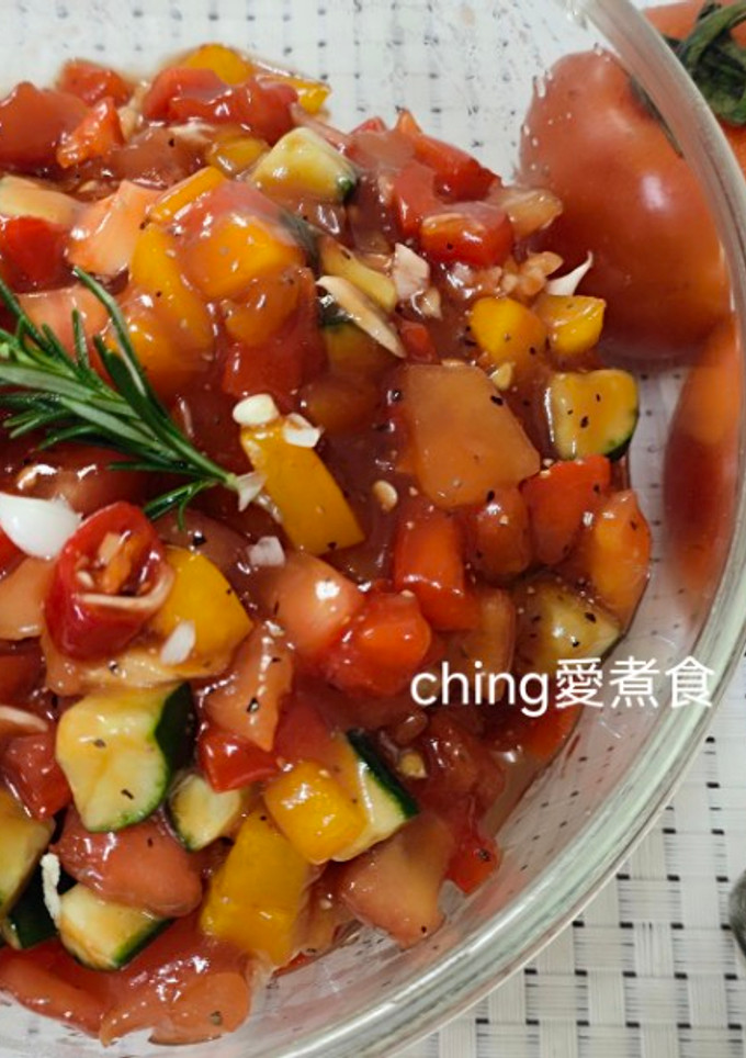 十分鐘上菜-蔬食莎莎醬 的食譜成品照片