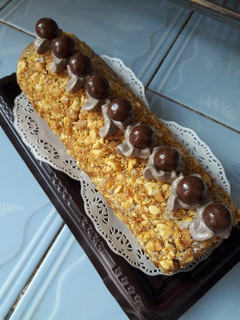 Foto resep Mocca Nougat Roll Cake