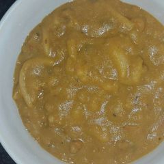 A picture of Thick Split Peas Soup.