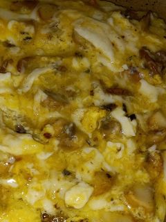 عکسی از دستور تخم مرغ و قارچ 🥚🍄