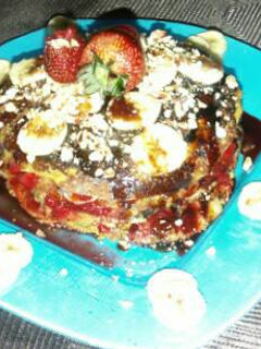 Una foto de Crepes de Plátano