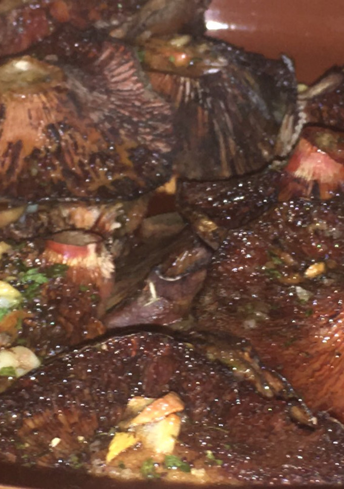 Una foto de Níscalos al horno