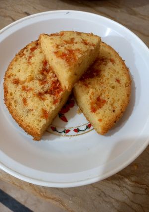 A picture of Carrot cake 🥕 🥕 🧀.