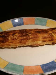 Una foto de Hojaldre con jamón serrano