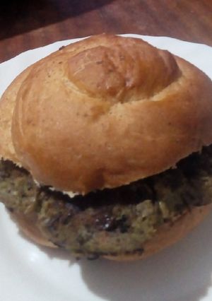 A picture of Vegan Burger.