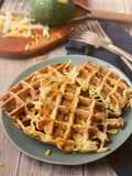 Zucchiniwaffeln