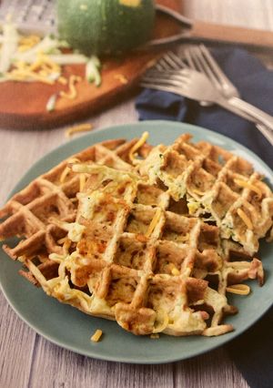 Zucchiniwaffeln Rezepthauptbild