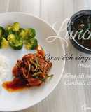 Cơm ếch singapore - bé ăn dặm