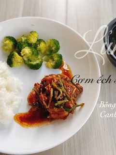 Hình của món Cơm ếch singapore - bé ăn dặm.