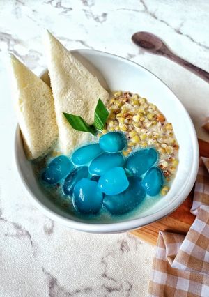 Foto resep Kolang-Kaling bunga telang