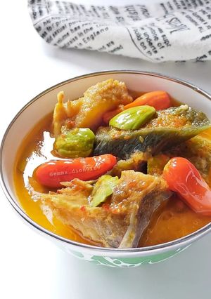 Foto resep Jambal Asin Terong Kuah Santan Pedas