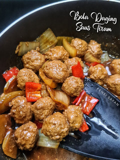 Foto resep Bola Daging Saus Tiram