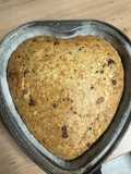 Banana Bread cu Ciocolată și Nuci Pecan fără Zahăr