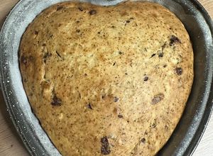 O poză a rețetei Banana Bread cu Ciocolată și Nuci Pecan fără Zahăr.