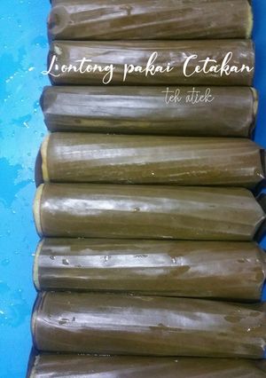 Foto resep Lontong pakai cetakan