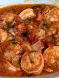 Camarones guisados a la criolla