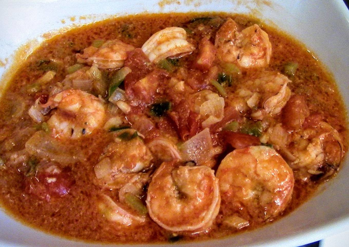 Creole shrimp stew