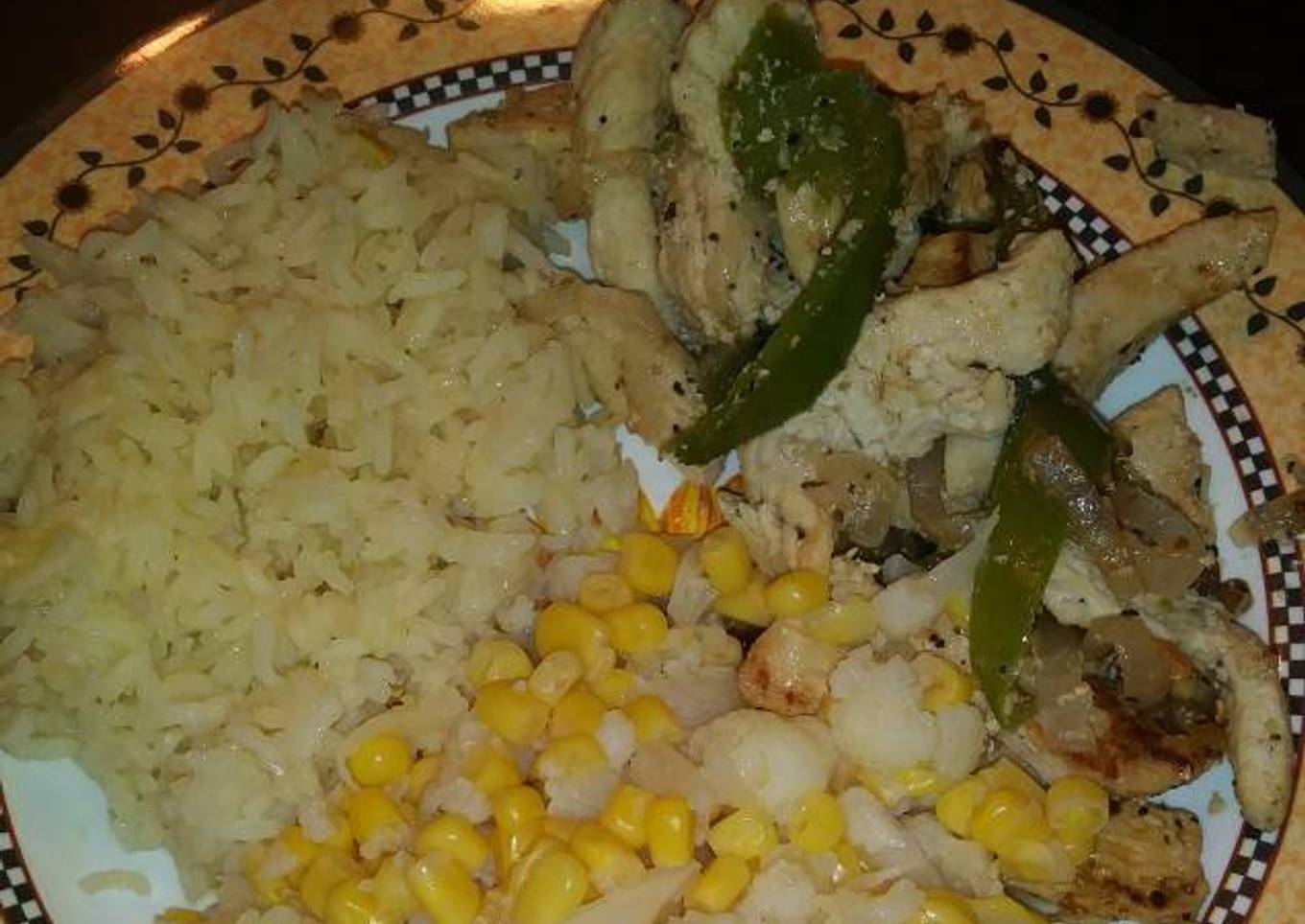 Fajitas de pollo