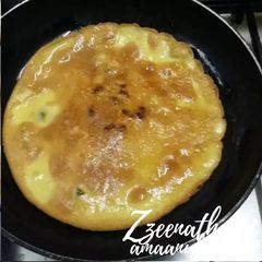 A picture of Shomlette (Omelette with Sugar).