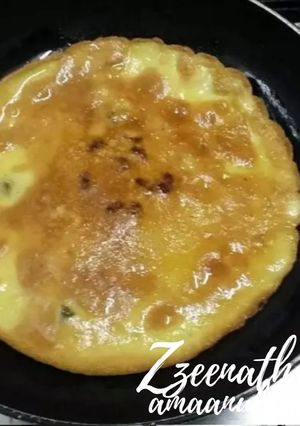 A picture of Shomlette (Omelette with Sugar).
