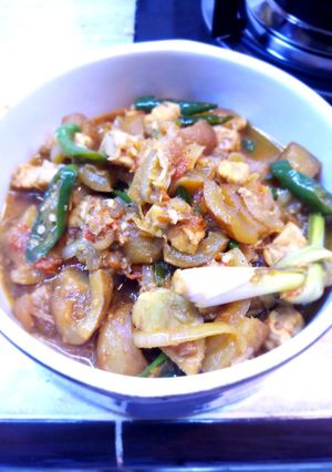 Foto resep Kikil masak pedas manis