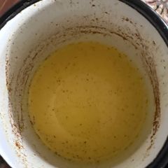 A picture of Golden turmeric milk.