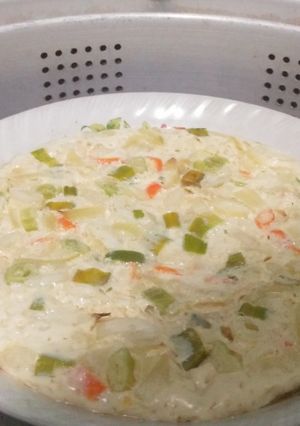 Foto resep Steamed egg #pekaninspirasi