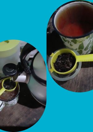 Foto resep Tips membuat teh tubruk praktis😘