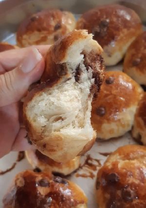 عکسی از دستور نان شکلات چیپسی