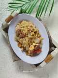 Sawi Cah Bakso Telur