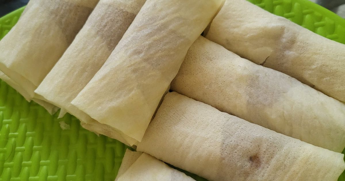 Lumpia ayam keju