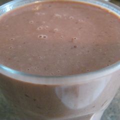 A picture of Milkshake with Banana & Nutella.