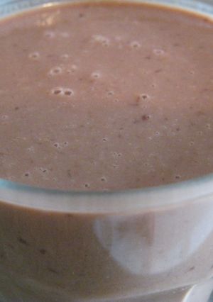 A picture of Milkshake with Banana & Nutella.
