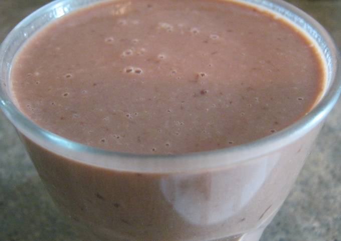 Steps to Make Speedy Milkshake with Banana &amp; Nutella