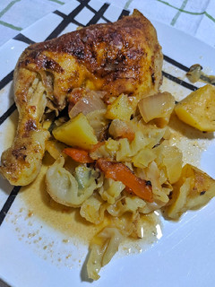 Una foto de Pollo al cava