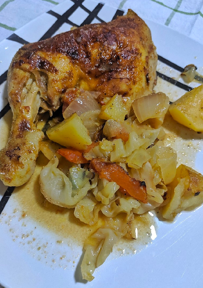 Una foto de Pollo al cava