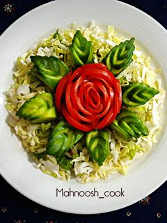 عکسی از دستور ایده ی دیزاین سالاد فصل