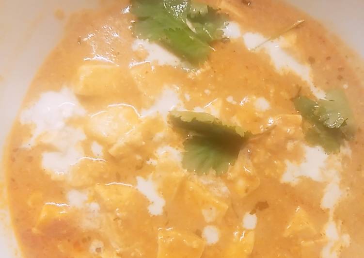 Easiest Way to Prepare Speedy Delicious and mouthwatering paneer labbadar