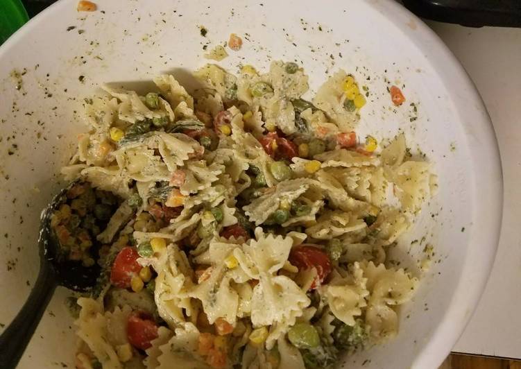 Recipe of Quick Ranch Pasta Salad in 23 Minutes for Family