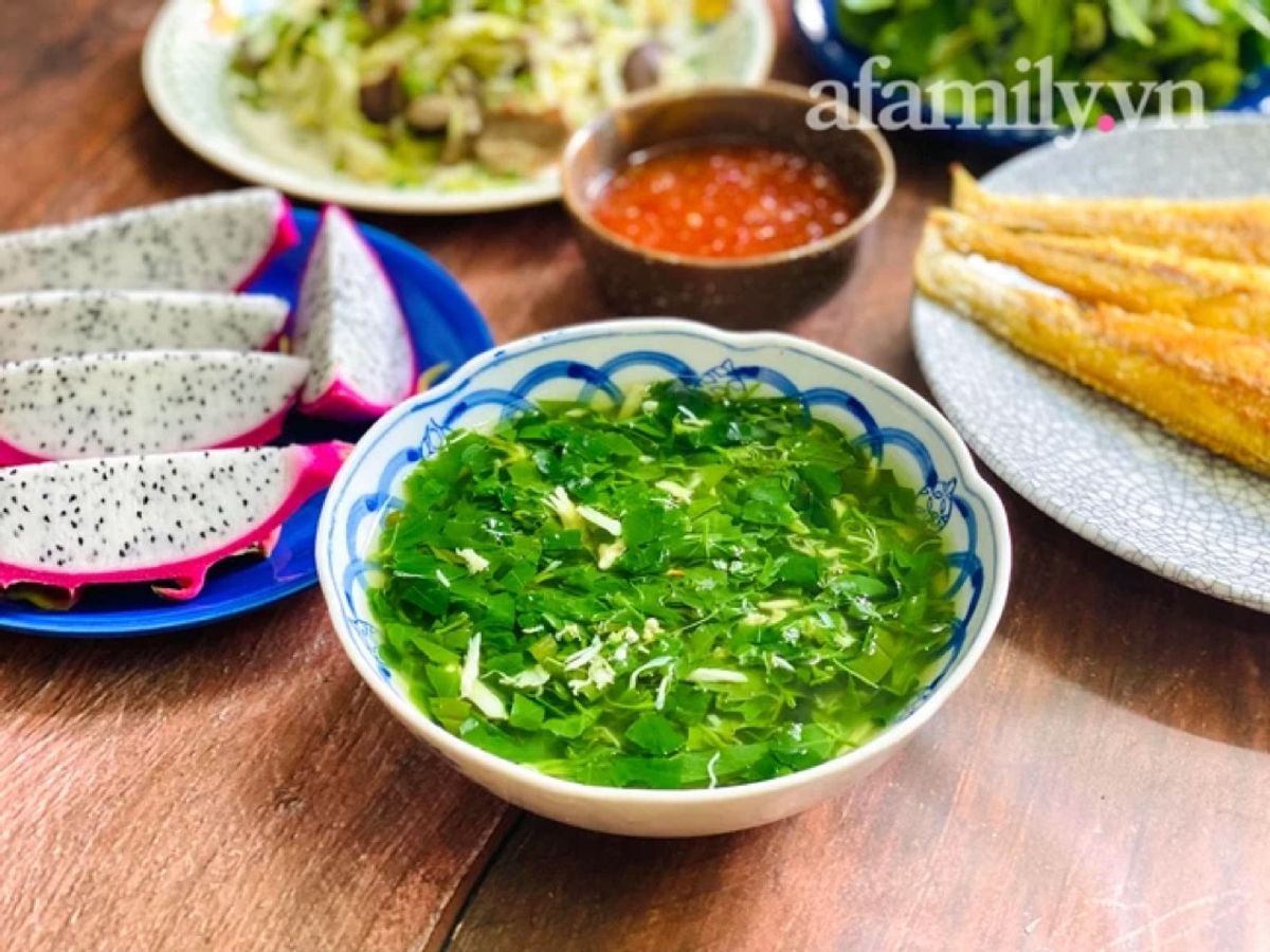 Canh Rau Nấu Thịt Cua