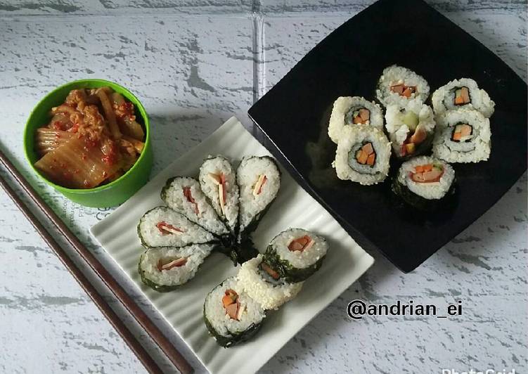 Olahan Kimbab Sederhana | Resep Membuat Kimbab Sederhana Yang Lezat