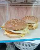 Homemade chicken Burger