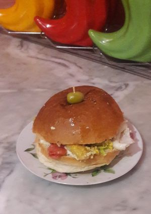 صورة لوصفة همبرغر